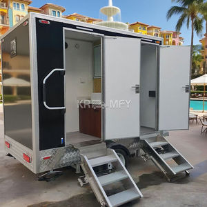 Baño Prefabricado para Exteriores, Personalizado, de Venta Exitosa, con Certificación DOT 2025, Remolque de Baño Móvil VIP, Inodoros Portátiles Individuales de Lujo - Product Image 2