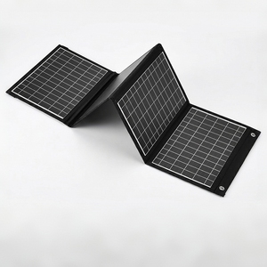 Alecter <b>Solar</b> 40W Foldable <b>Solar</b> <b>Panel</b> 40W Monocrystalline <b>USB</b> Charging Kit Black Waterproof Portable - Product Image 5
