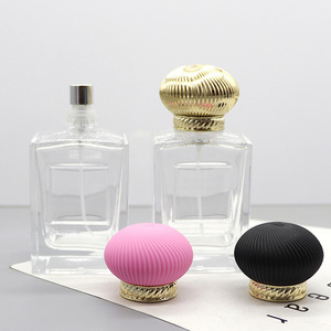 Envase de Perfume Cuadrado Transparente de Vidrio de 100 ml con Clip, Material de Embalaje Cosmético Vacío con Capacidad de 30 ml - Product Image 4