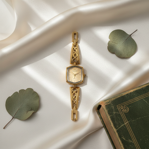 Orologio da Polso da Donna CARLAND con Design Traforato di Nicchia, Stile Retrò di Lusso, Orologio al Quarzo Femminile Raffinato e Impermeabile - Product Image 6