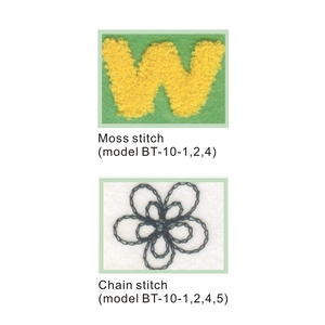 Machine à coudre domestique à point noué à tête unique, modèle BT-10-1, avec poignée, pour broderie - Product Image 3