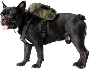 ISO9001 Zertifikat Fabrik <span class=keywords><strong>OEM</strong></span> Benutzer definiertes Logo Nylon Tactical Pet Pack <span class=keywords><strong>Harness</strong></span> Training Wandern Laufen <span class=keywords><strong>Dog</strong></span> Pack Rucksack - Product Image 6