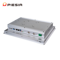 Piesia 15 15,6 pulgadas todo en uno pantalla táctil capacitiva computadora integrada Tablet PC IP65 impermeable Panel Industrial sin ventilador PC