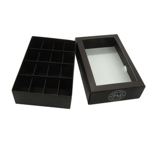 Cấp thực phẩm Macaron Hộp Tùy chỉnh với Divider giá rẻ gấp giấy <span class=keywords><strong>savary</strong></span> Macarons bao bì hộp - Product Image 1