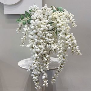 Flores Artificiales de Glicinia Secret Garden, Ramas Individuales de Flores de Seda para Decoración de Techos de Bodas, Decoración de Paredes de Vestíbulos de Hoteles - Product Image 3