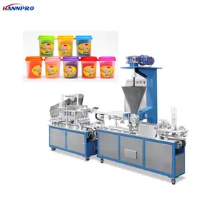 Hannpro Automatische Speeldeeg Plasticine Cup Verpakkingsmachine