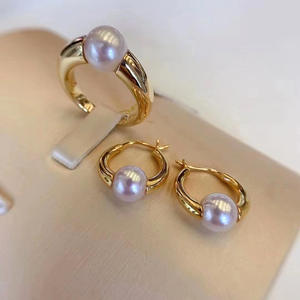 Accessoires en argent S925 pour la création de bijoux, support vide pour pendentif et boucles d'oreilles, style 9336 pour la création de bijoux - Product Image 2