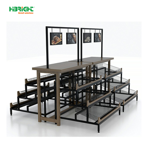 Exhibidor de Metal Galvanizado de Alta Calidad para Supermercados, con Instalación Rápida, Tamaño Personalizable y Estantes Resistentes - Product Image 4