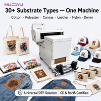 Nueva Impresora de Transferencia Térmica de Tinta de Pigmento Automática Todo en Uno A2 DTF Versátil para Impresión Personalizada en Camisetas, Lonas y Múltiples Telas