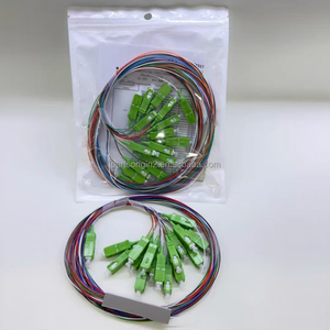 Divisor PLC de Grado Premium 1x16 SC/APC, Divisor de Fibra Óptica de 16 Vías con Tubo de Acero Mini de 1.5m y Pigtail de Colores para Red PON - Product Image 4