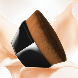 Brush Liquid Kabuki Brush Diamond Makeup Brush Liquid Foundation Brush BB Cream Makeup Kabuki Brush 2022 Wholesale Black Nylon Hair Accept Private Logo