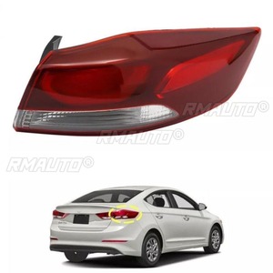 Pour Hyundai Elantra 2017-2018, feux de jour à LED, feux antibrouillard étanches, ensemble de feux arrière de voiture 92401-F3000 92402F2020 - Product Image 2