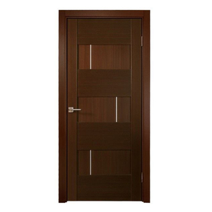 Columpio de cocina de aluminio preacabado para dormitorio, partición moderna, puerta de madera clásica, barato, <span class=keywords><strong>color</strong></span> gris, madera maciza - Product Image 6
