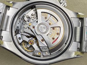 Montre mécanique de luxe de qualité supérieure, étanche, 40 mm, UFO Factory, acier 904L, mouvement 4131, 126509 Chrono, montre grise - Product Image 5