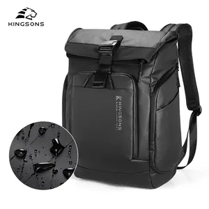 Kingsons Multifunction Backpack Waterproof Motorcycle Tech Backpack Travel Bag Polyester Sac A Dos 15.6 Inch Bag Backpack