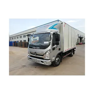 Professional Customize Box Truck 26 Ft Cargo Van Truck Crane Body Dry Box