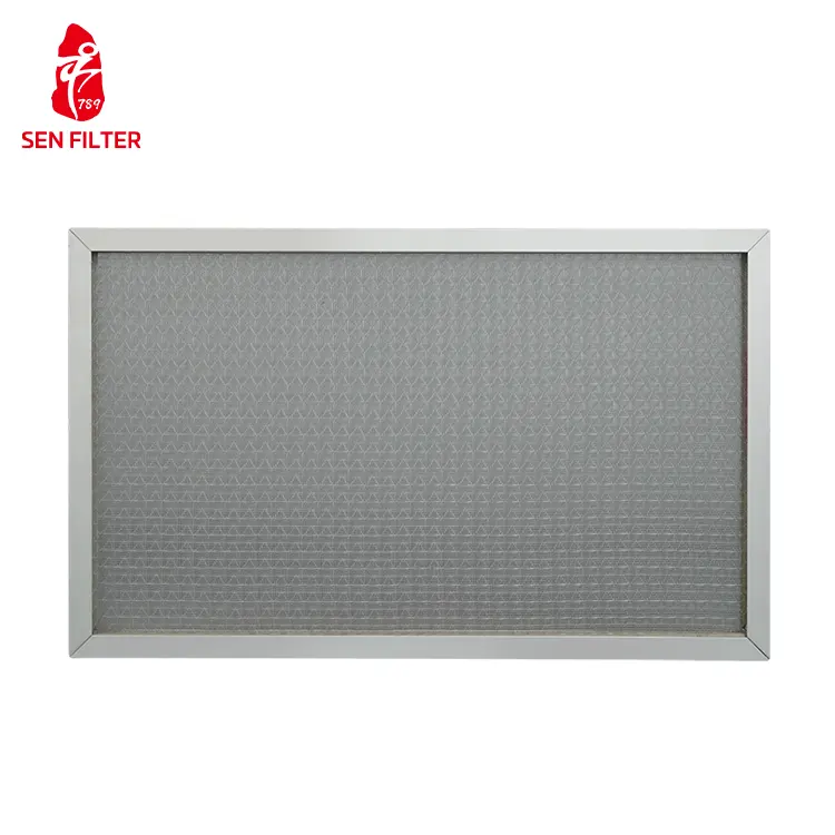 Stainless steel aluminum frame metal air filter washable aluminum mesh primary filter