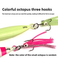 Leurre Artificiel Luya en Plaque de Fer, Type Os de Poisson Inversé, Haute Luminosité Longue Durée pour la Pêche en Mer
