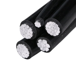 Câble électrique torsadé ABC 3x95mm²+2x16mm² à conducteurs en aluminium, isolation XLPE/PVC, pour voies ferrées, mines, IP68, usage industriel - Product Image 5