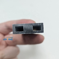 Usine JunYang Alu, profilés en aluminium CNC anodisés par pulvérisation de poudre OEM 6061 6063, diverses formes, découpe, profilés en aluminium extrudés