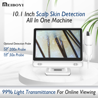 Meiboyi 2025 10.1 Inches HD Home Use Skin Analyzer Scalp Analysis Machine Hair Follicles Detector Beauty Salon Instrument