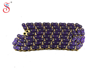 Chaînes de <span class=keywords><strong>moto</strong></span> <span class=keywords><strong>en</strong></span> acier allié les plus vendues, universelles, résistantes à l'usure, disponibles <span class=keywords><strong>en</strong></span> différentes couleurs pour tous les modèles de <span class=keywords><strong>moto</strong></span> - Product Image 1