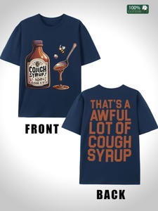 تي شيرت رجالي فضفاض من القطن 100٪ بخمسة ألوان من قماش مغسول مريح من مستودع ستوكتون - Product Image 3