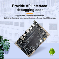 Carte mère industrielle Mini ITX Android LVDS Mali-T860 GPU 4+32 Go RK3399 pour machine de publicité interactive