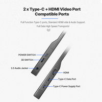 14 Inch Ips 1920*1200p Smart Extender Extra Monitor Compatible Portable Monitor for Mobile Smartphone Laptop Computer