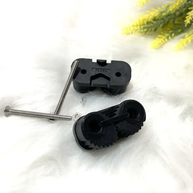 Marine hardware rope cleats for sailing sailboat black nylon composite cam cleat