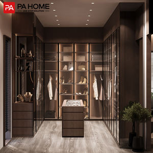 PA nouvelles idées de conception personnalisé luxe modulaire petite armoire chambre garde-robe grand stockage promenade dans le placard pour le maître - Product Image 4