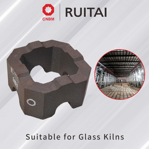Brique cylindrique en <span class=keywords><strong>magnésie</strong></span> chromée, fournie directement par l'usine Ruitai, excellente performance haute température et résistance à l'érosion - Product Image 3