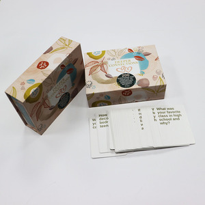 Tự khẳng định thẻ tùy chỉnh in ấn tùy chỉnh tích cực và đầy cảm hứng khẳng định thẻ sàn với hộp từ - Product Image 5