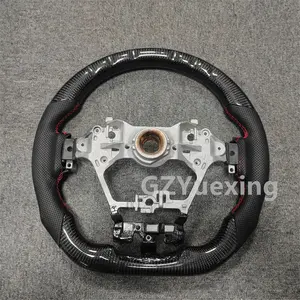 New Hiace 300 Steering Wheel Real Carbon Fiber Steering Wheel Frame Sports Model