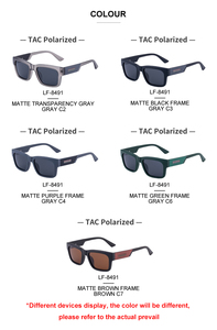 Lunettes de soleil polarisées <span class=keywords><strong>TAC</strong></span> avec cadre carré en PC personnalisé rétro en gros de la marque Partagas, pour la conduite, la pêche, UV400, pour hommes - Product Image 5