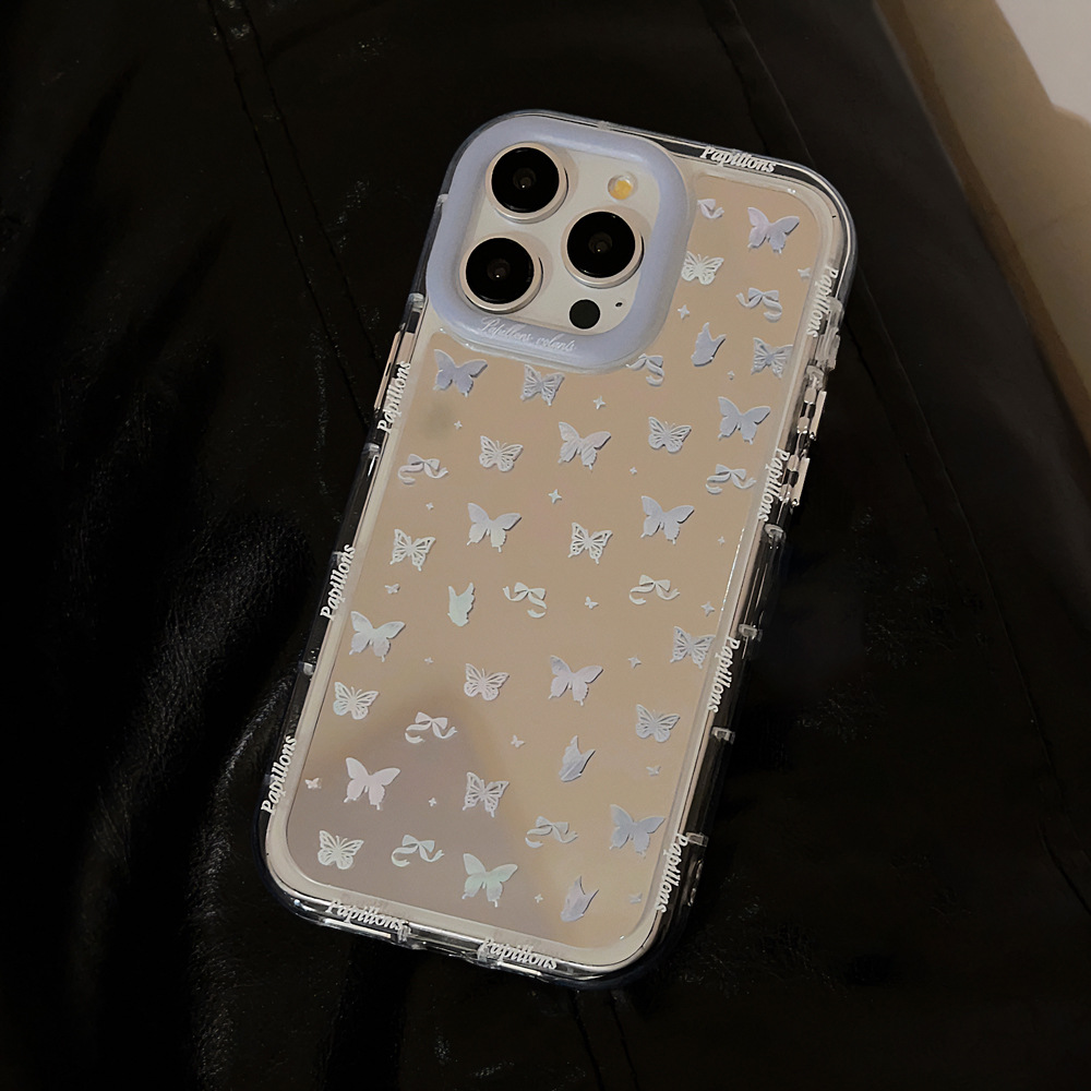 Blue-purple small butterfly