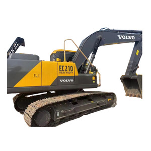 Excavadora usada Volvo EC210D de 22 toneladas, venta en stock, gran oferta, bomba de caja de cambios de motor de Suecia, PLC - Product Image 1