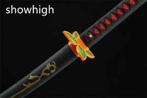 Espada <span class=keywords><strong>Katana</strong></span> de Bambú Personalizable de Demon Slayer, Kochou <span class=keywords><strong>Shinobu</strong></span>, Colección de Cosplay, SS376BK - Product Image 6