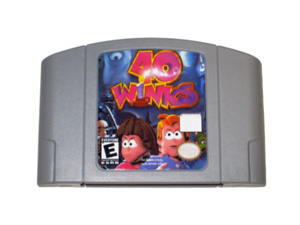Cartucho de Juego N64 para <span class=keywords><strong>40</strong></span> <span class=keywords><strong>Winks</strong></span> USA - Versión NTSC en Inglés para Consola de Juegos Nintendo 64 - Product Image 1