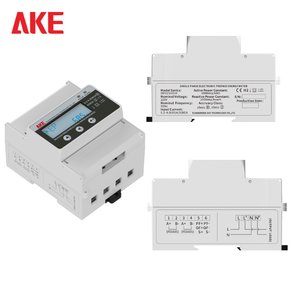 Single Prepaid Electricity Meter 220V 80A Built-in Relay RS485 <strong>Modbus</strong> LCD Display Class 0.5 Accuracy Residential Commercial Use - Product Image 1
