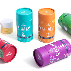 Bombes et diffuseurs de vapeur pour la douche 100% naturels, biologiques et véganes, avec parfum et emballage personnalisables - Product Image 3