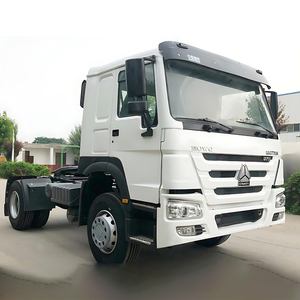 Camión Tractor Blanco H0W0 4x2 <span class=keywords><strong>de</strong></span> 375HP Directo <span class=keywords><strong>de</strong></span> Fábrica en Buenas Condiciones para Logística en el Mercado Africano - Product Image 2