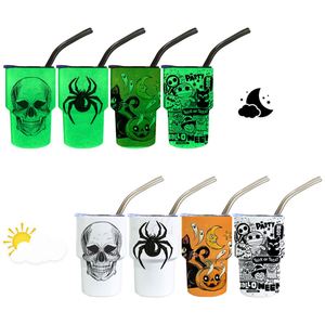 Vaso de Acero Inoxidable de Doble Pared de 2oz/3oz/60ml/90ml, Sublimable, Brillante en la Oscuridad, Mini Vaso de 2oz - Product Image 4