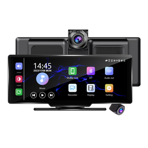 Commercio all'ingrosso autoradio portatile 10.26 "Carplay Screen Android Auto controllo vocale BT Wireless CarPlay 4K DVR Dash <span class=keywords><strong>Cam</strong></span> - Product Image 1
