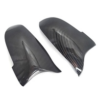 Cubiertas Decorativas para Espejos Retrovisores Laterales JDMotorsport88 con Aspecto de Fibra de Carbono en ABS para BMW Serie 5 F10 F18 2014-2017