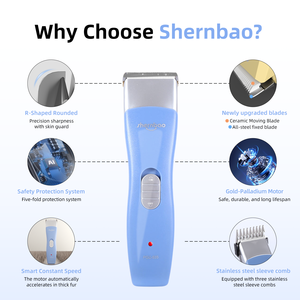 Shernbao cavo PGC-535 <span class=keywords><strong>e</strong></span> Trimmer cordless lama in ceramica <span class=keywords><strong>tagliacapelli</strong></span> per animali domestici - Product Image 3