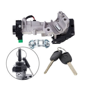 Honda Ignition Switch Cylinder <b>Lock</b> 35100-SDA-A71 Cylindrical With 2 <b>Keys</b> For Accord Civic Odyssey CRV - Product Image 1