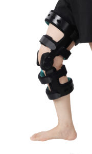 Soporte Ortopédico Ajustable <span class=keywords><strong>para</strong></span> Corrección de Varus de Rodilla, Estabilizador PCL, Alivio del Dolor, Rehabilitación, Manga de Compresión - Product Image 4