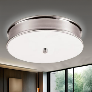 Plafonnier LED Rond 22 Watts Éclairage intérieur de la maison Design contemporain moderne Base en métal 24W Puissance Monté en surface Maison Hôtel - Product Image 3