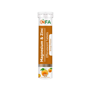 Private Customization Magnesium Zinc Effervescent Tablets Maintain Electrolyte Levels Supports Bone Health Contains Zinc - Product Image 1